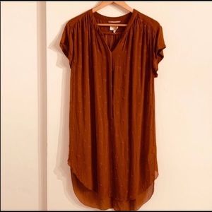 Aritzia -Le Fou- Silk Tunic Dress